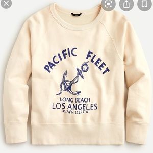 J Crew Pacific Fleet Sweatshirt